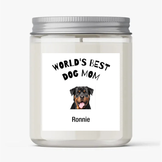 Dog Mum Scented Candle - Personalise Now!